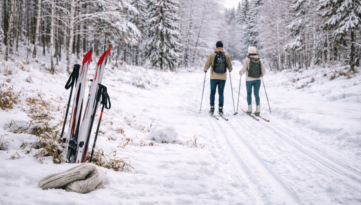 Время волшебства на снегу