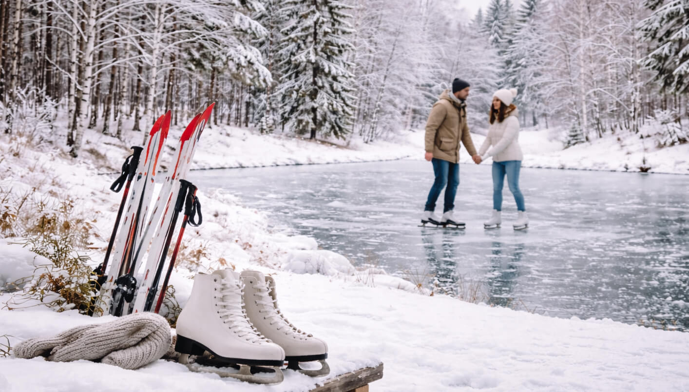 Прокат лыж и коньков
